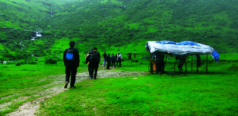 Monsoon trekking